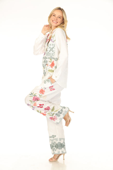 Johnny Was JWLA Dacie Wide Leg Cargo Pants J69924-4 *