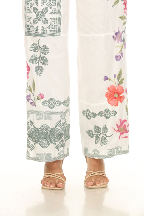 Johnny Was JWLA Dacie Wide Leg Cargo Pants J69924-4 *