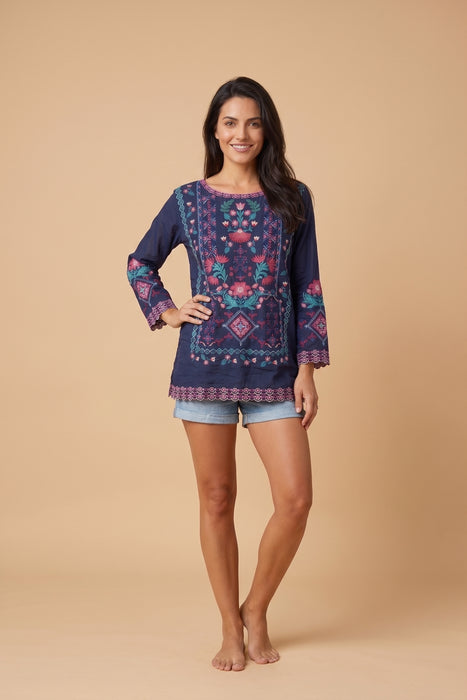 Johnny Was Kalina Brixley Tunic C27925-E