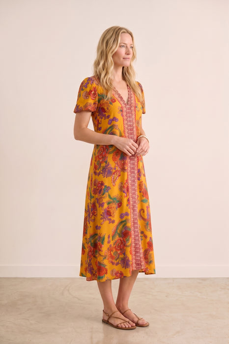 Johnny Was Linnea Midi Eva Dress C38526-1
