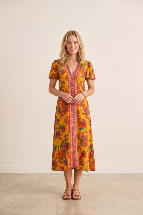 Johnny Was Linnea Midi Eva Dress C38526-1