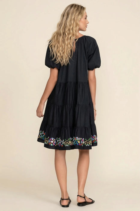 Johnny Was Love Amanza Eyelet Mini Dress L30223-4 *