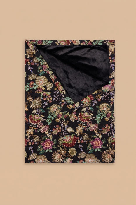 Johnny Was Lowri Floral Tapestry Throw Blanket H10225