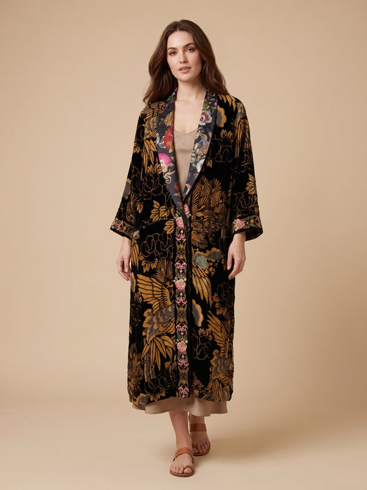 Johnny Was Lyla Burnout Myriam Reversible Kimono C49125-9