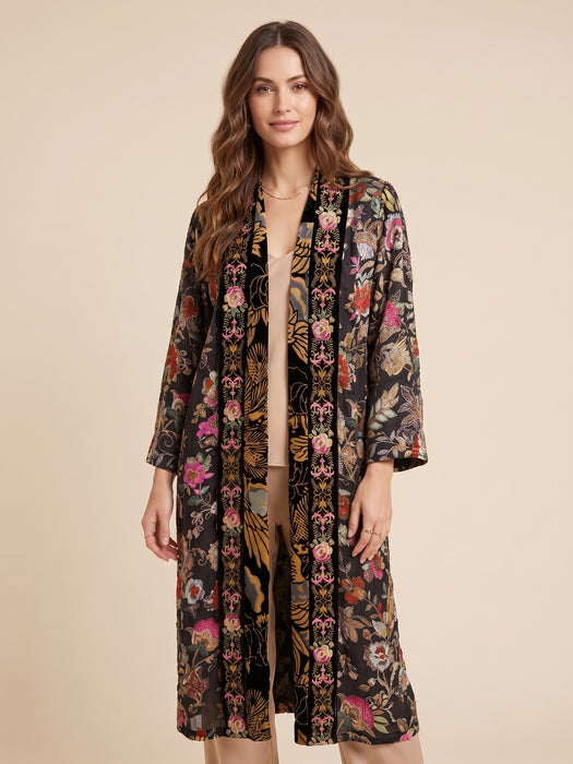 Johnny Was Lyla Burnout Myriam Reversible Kimono C49125-9