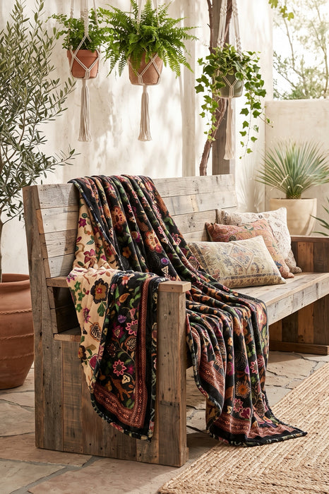 Johnny Was Maxima Travel Blanket H20025-9