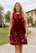 Johnny Was Mayra Velvet Chevron Tank Dress Plus Size J38925-7X