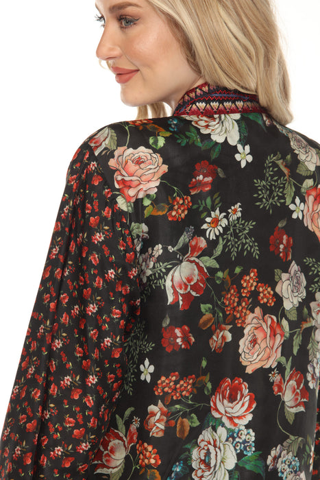 Johnny Was Merhawi Reversible Silk Kimono C45124AO