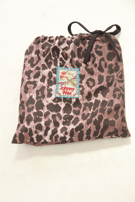 Johnny Was Miller Leopard Large Beach Towel M02225-M