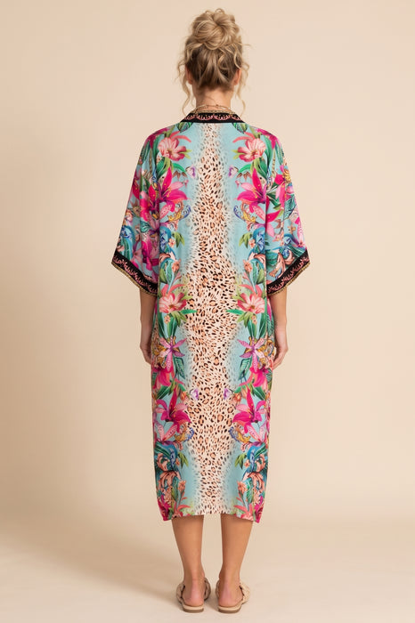 Johnny Was Miller Long Floral Kimono CSW2225-U