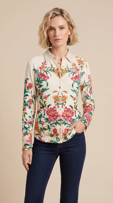 Johnny Was Miraze The Janie Favorite Button Front Shirt T11426-1