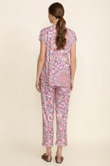 Johnny Was Bobbie Crop Pajama Set MS8824-A