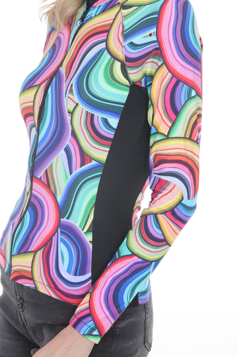 Johnny Was Abel Long Sleeve Surf Shirt CSW5625-A