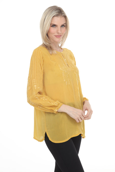 Johnny Was Asta Embroidered Tunic Top C26225-7