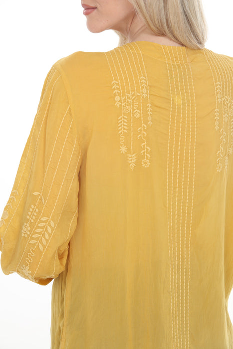 Johnny Was Asta Embroidered Tunic Top C26225-7