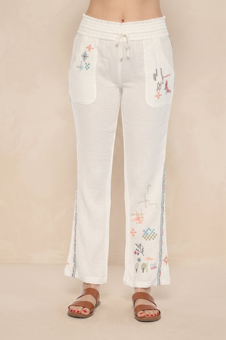 Johnny Was Biya Litzy Cotton Pants B67424-2 *