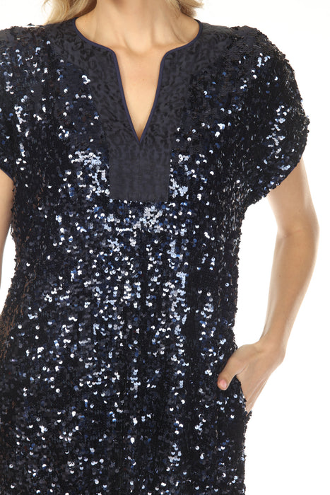 Johnny Was Rena Sequin Mini Dress C36924-9 *