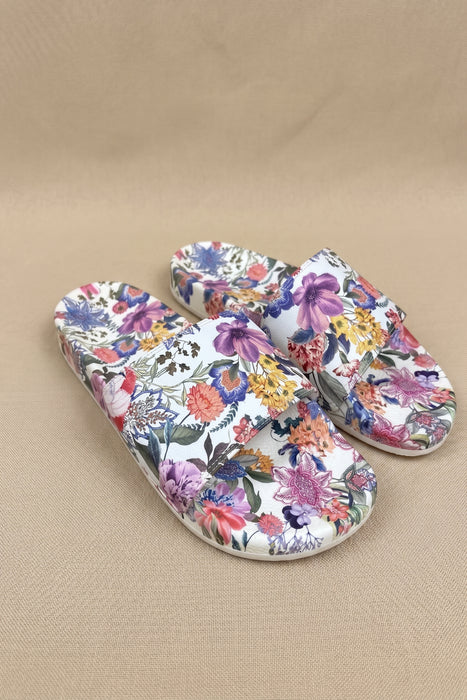 Johnny Was Neon Jungle Pool Side Slide JWS18523-N