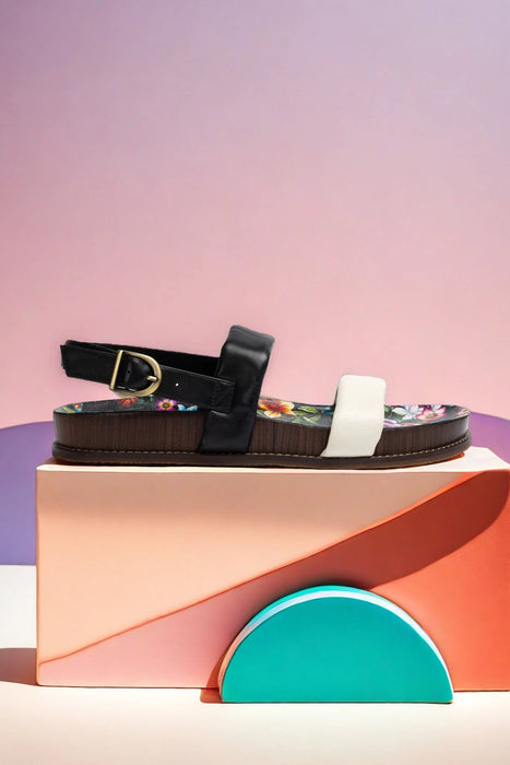 Johnny Was Ombre Garden Double Band Sandals JWS14523