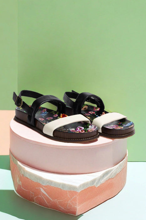 Johnny Was Ombre Garden Double Band Sandals JWS14523