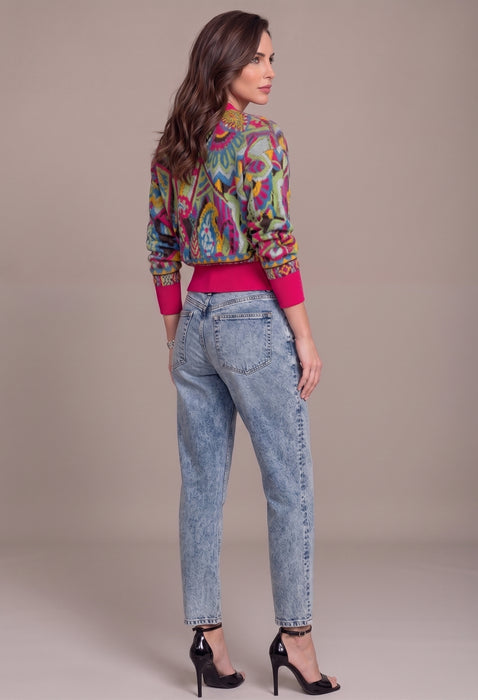 Johnny Was Palermo Slim Boyfriend Jeans JW1092NB16