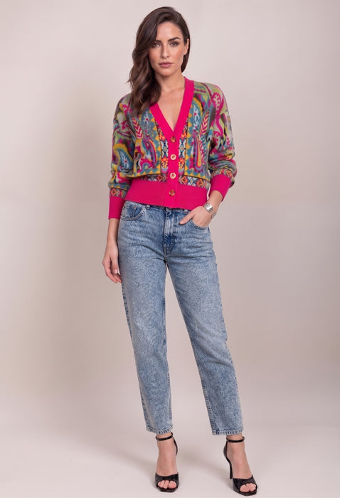 Johnny Was Palermo Slim Boyfriend Jeans JW1092NB16