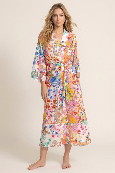 Johnny Was Paula Kimono Robe CSW2625-M
