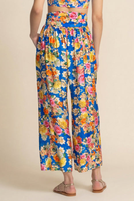 Johnny Was Pauline Palazzo Cropped Pant CSW2925-M