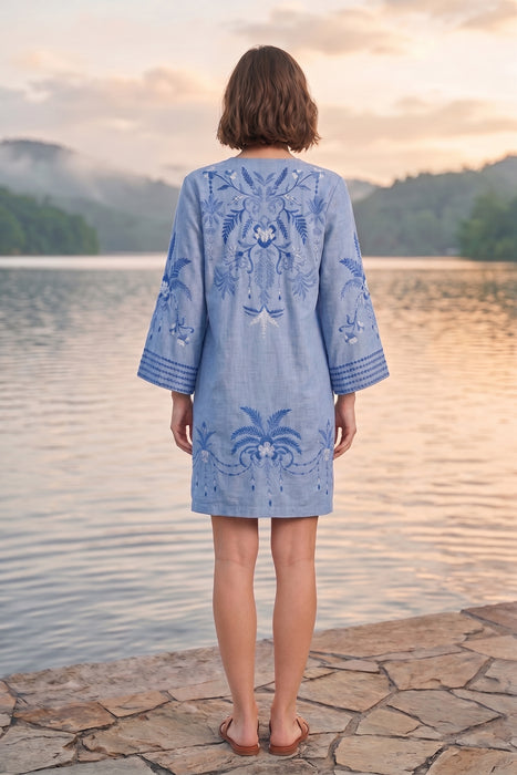 Johnny Was Paulinna Tie Front Kimono Dress J30726-R