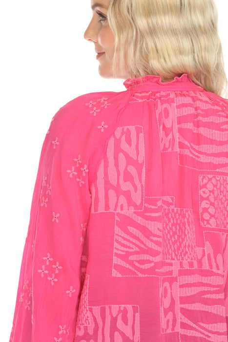 Johnny Was Molli Button-Down Blouse C19925-R
