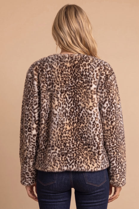 Johnny Was Priscilla Faux Fur Jacket W40525-8