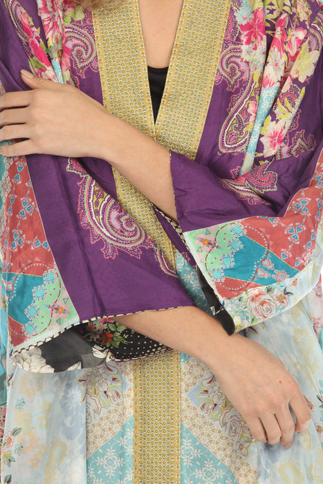 Johnny Was Prisma Yena Reversible Kimono Plus Size C45223