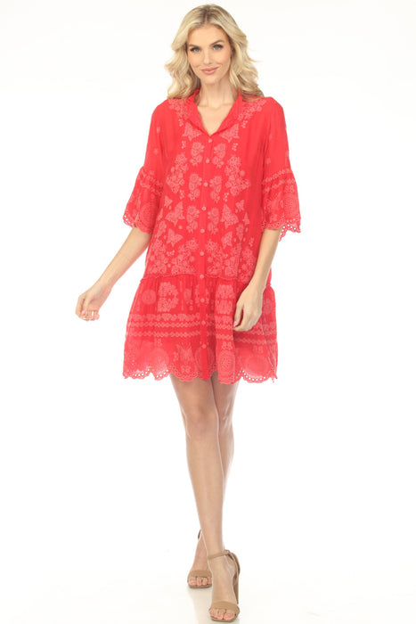 Johnny Was Gracie Button Front Dress C39725-5 *