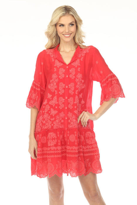 Johnny Was Gracie Button Front Dress C39725-5 *