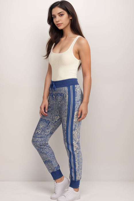 Johnny Was Relaxed Tape Jogger Pants T64925-1