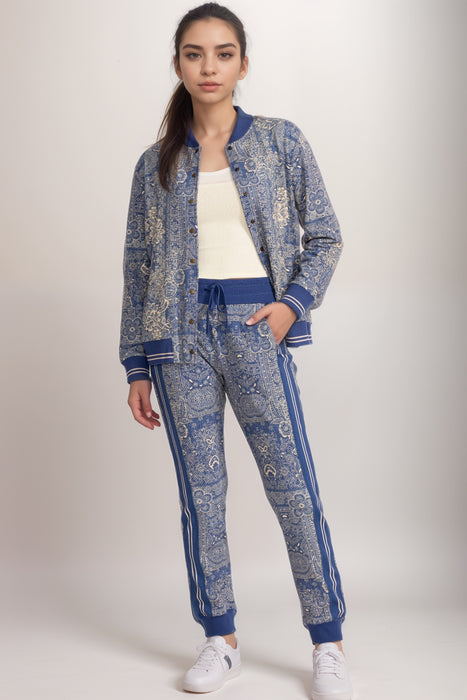 Johnny Was Relaxed Tape Jogger Pants T64925-1