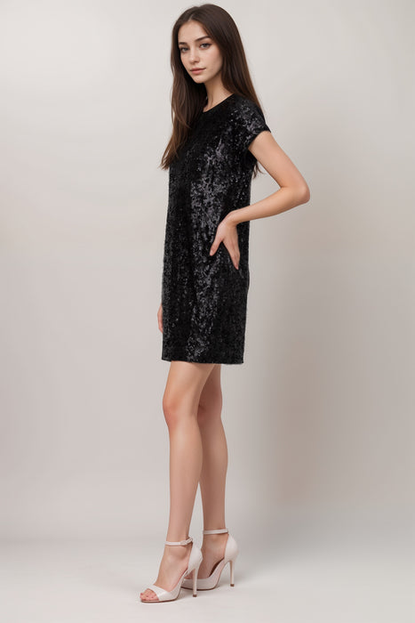 Johnny Was Rena Sequin Mini Dress C36924-9 *