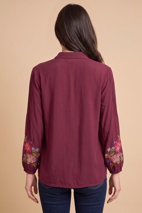 Johnny Was Rhododendron Seren Shirt C15625-9