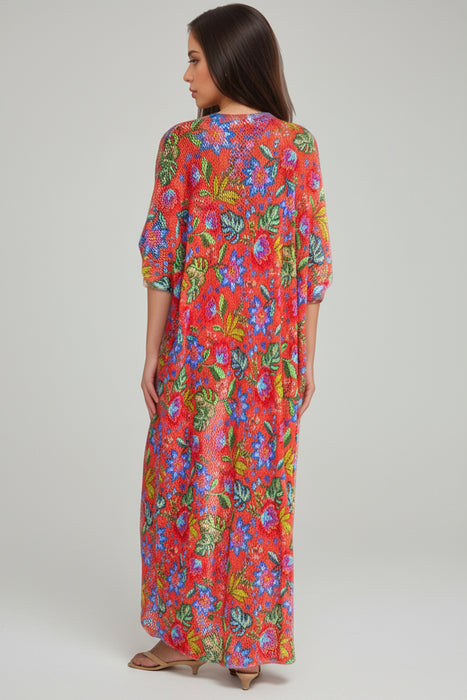 Johnny Was Rumba Maxi Crochet Kimono CSW4225-F