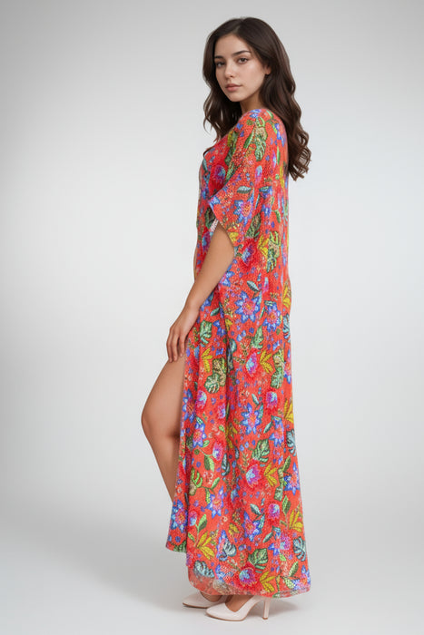 Johnny Was Rumba Maxi Crochet Kimono CSW4225-FX Plus Size