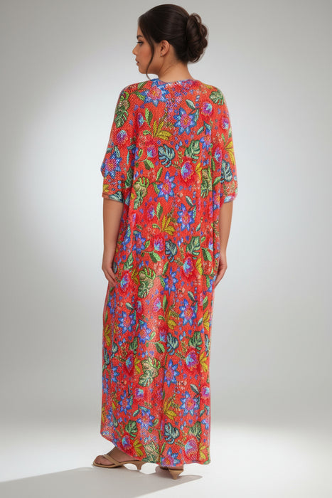 Johnny Was Rumba Maxi Crochet Kimono CSW4225-FX Plus Size