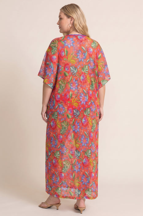 Johnny Was Rumba Maxi Crochet Kimono CSW4225-FX Plus Size