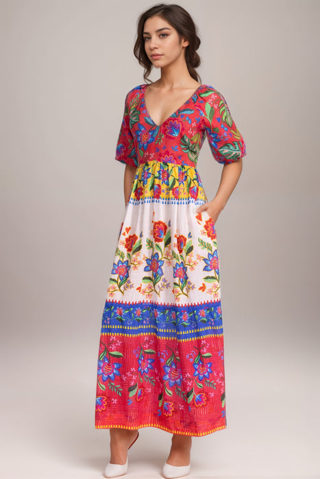 Johnny Was Rumba Maxi Dress CSW4725-F