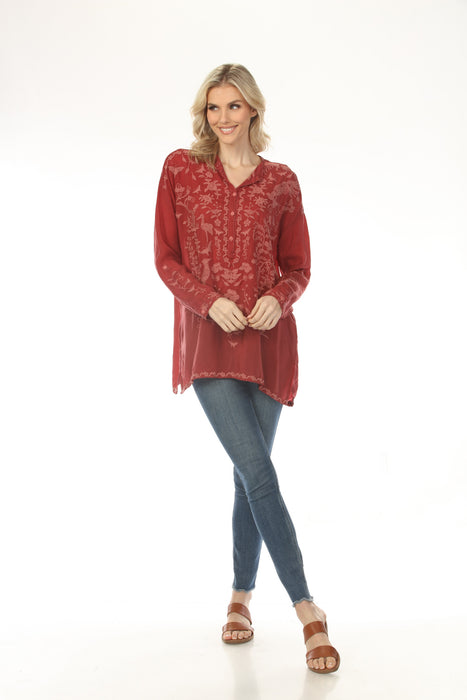 Johnny Was Noah Slim Audrey Tunic Top C22624-8 *