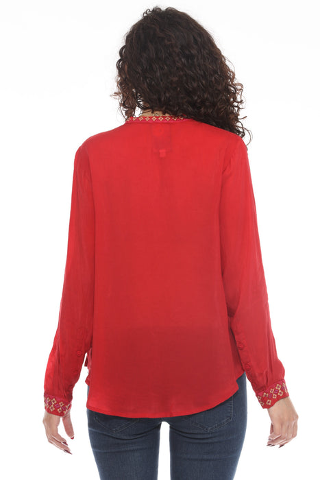Johnny Was Marcia Embroidered Blouse C12124-O *