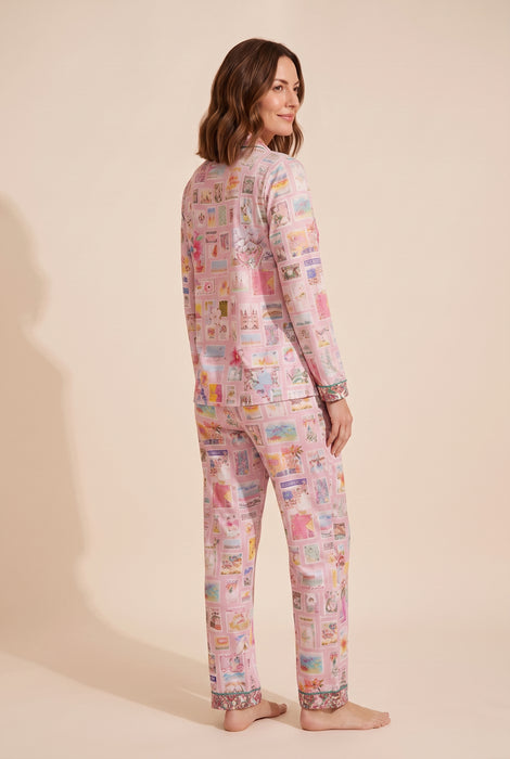 Johnny Was Sekai The Carly Long Sleeve Pajama Set MS8225-S
