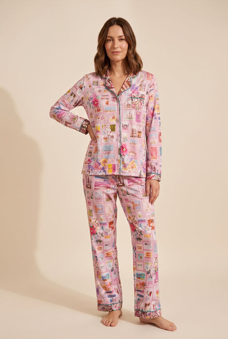 Johnny Was Sekai The Carly Long Sleeve Pajama Set MS8225-S