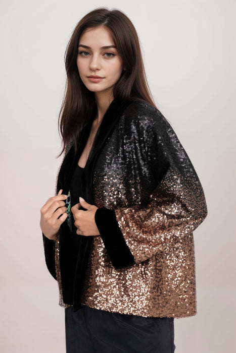 Johnny Was Sequin Dorian Kimono R46022