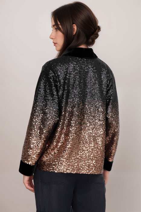 Johnny Was Sequin Dorian Kimono R46022