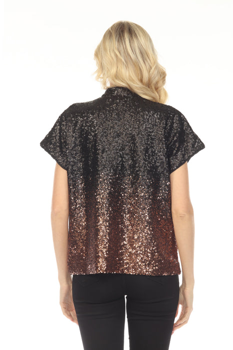 Johnny Was Sequin Yoana Top R13322-O